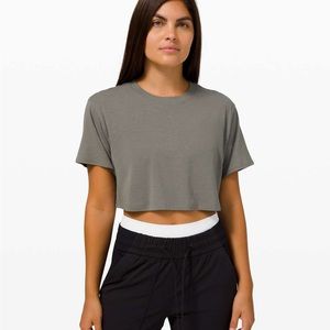 Lululemon All Yours Cropped Tee